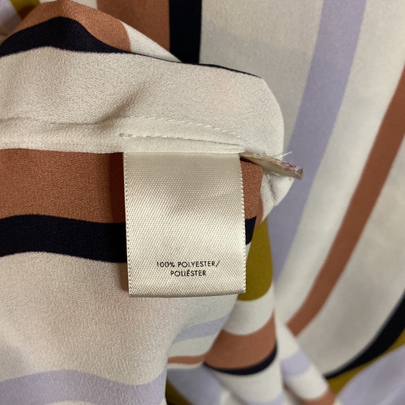 Ann Taylor Striped Blouse - Picture 7 of 9